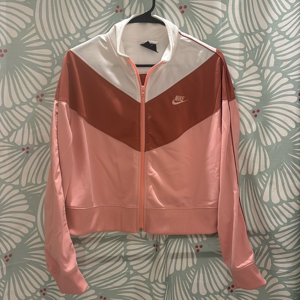 Women’s Pink Nike track jacket